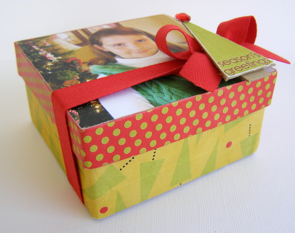finished gift box